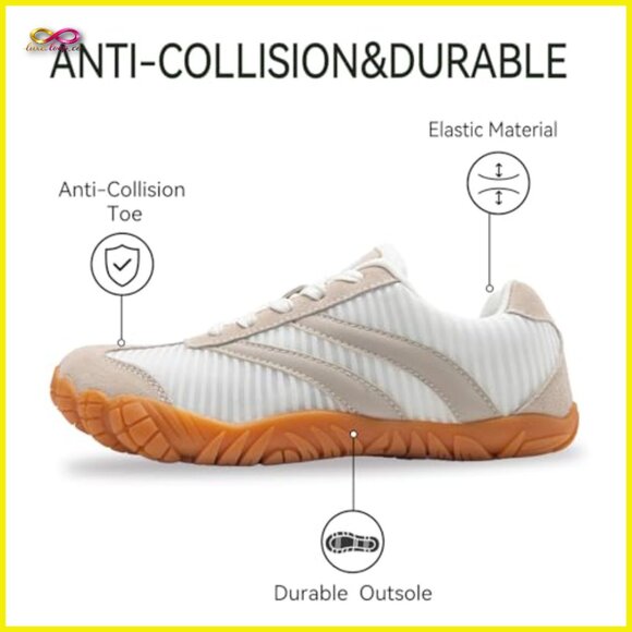 Minimalist Trail Running Sneakers Zero Drop Barefoot Wide Toe Box Unisex - Picture 2 of 7